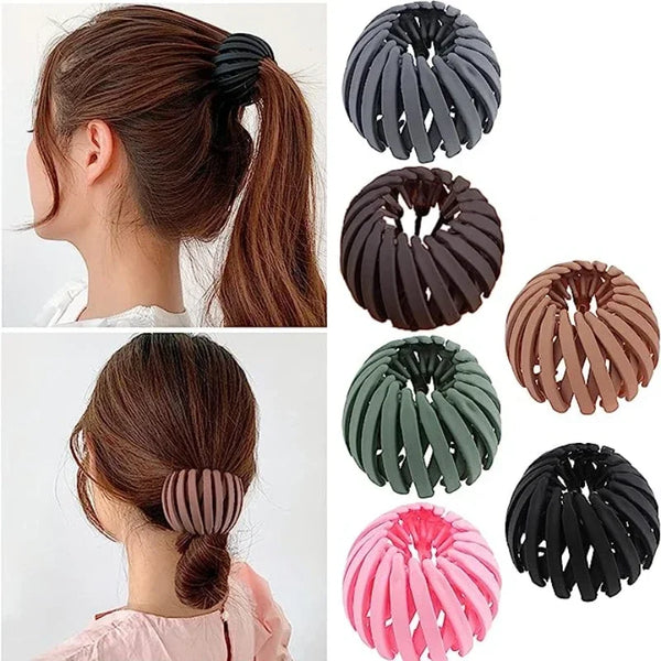 Bird Nest Hair Claw Clips